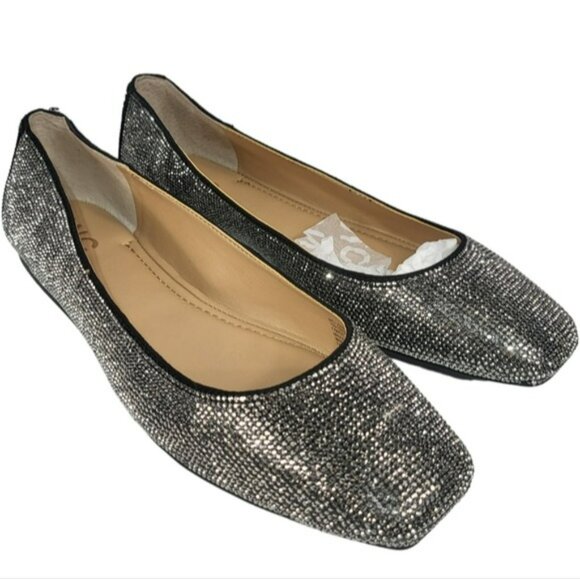 INC International Concepts Juney Flats Black Crystal 5.5 - Picture 8 of 10